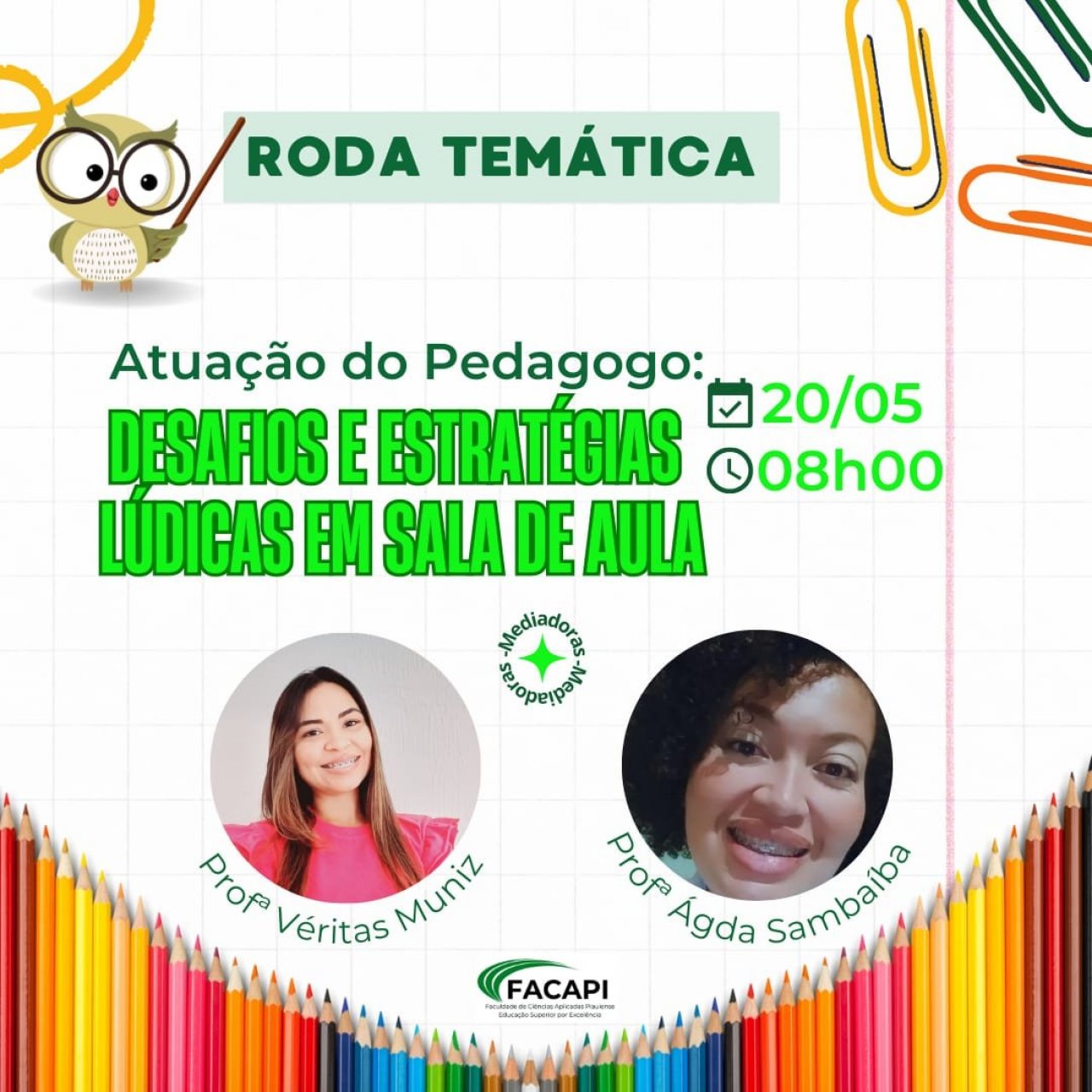 ATUAÇÃO DO PEDAGOGO